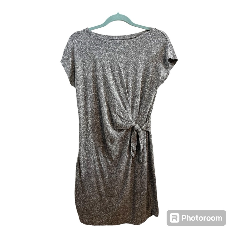 Aerie American Eagle T-Shirt Dress with Tie in Size Small